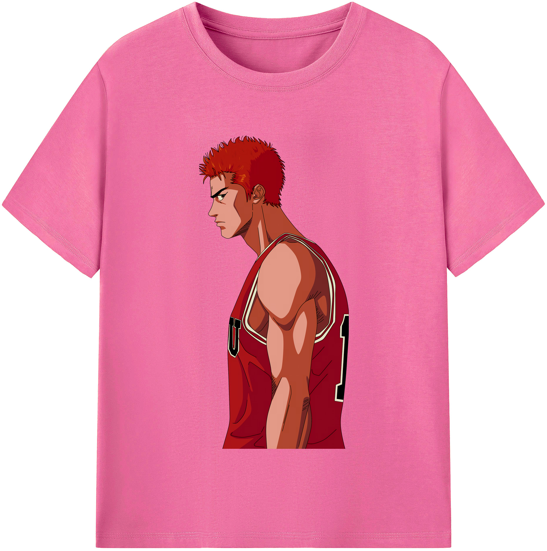 （画像用） SLAM DUNK／スラムダンク レディースカジュアルプリントTシャツ（綿100％）